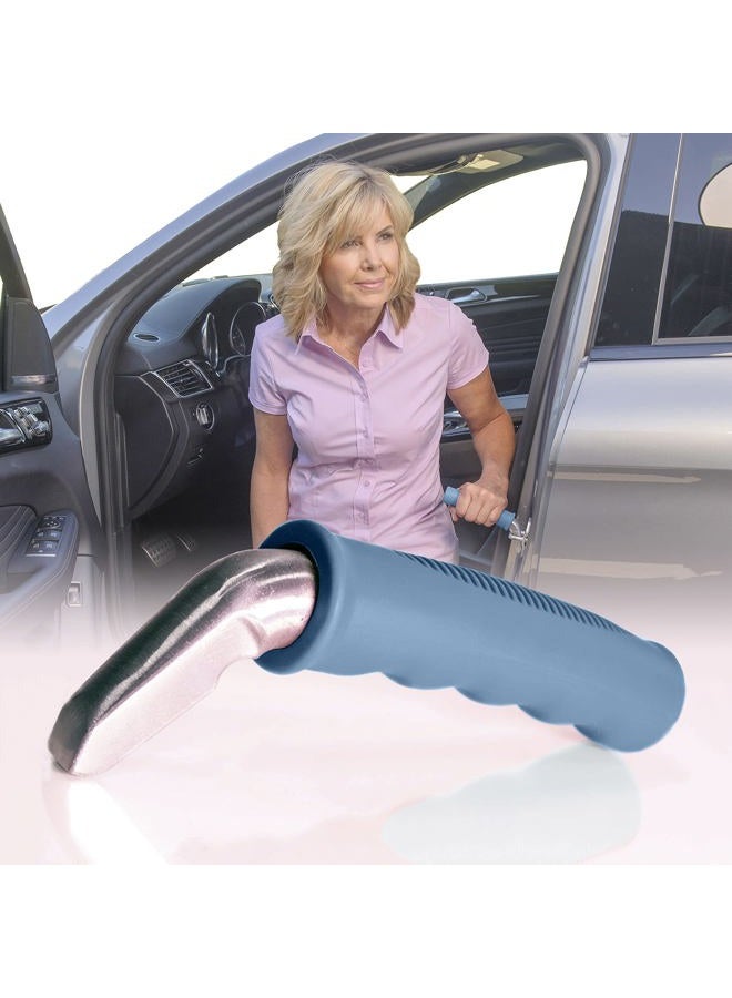 Able Life Comfortably Independent Able Life Auto Cane, Portable Vehicle Support Handle for Easy Sit to Stand Assistance, Car Assist Grab Bar Handle, Daily Mobility Assistive Device for Adults, Seniors, and Elderly, Blue - Image 1