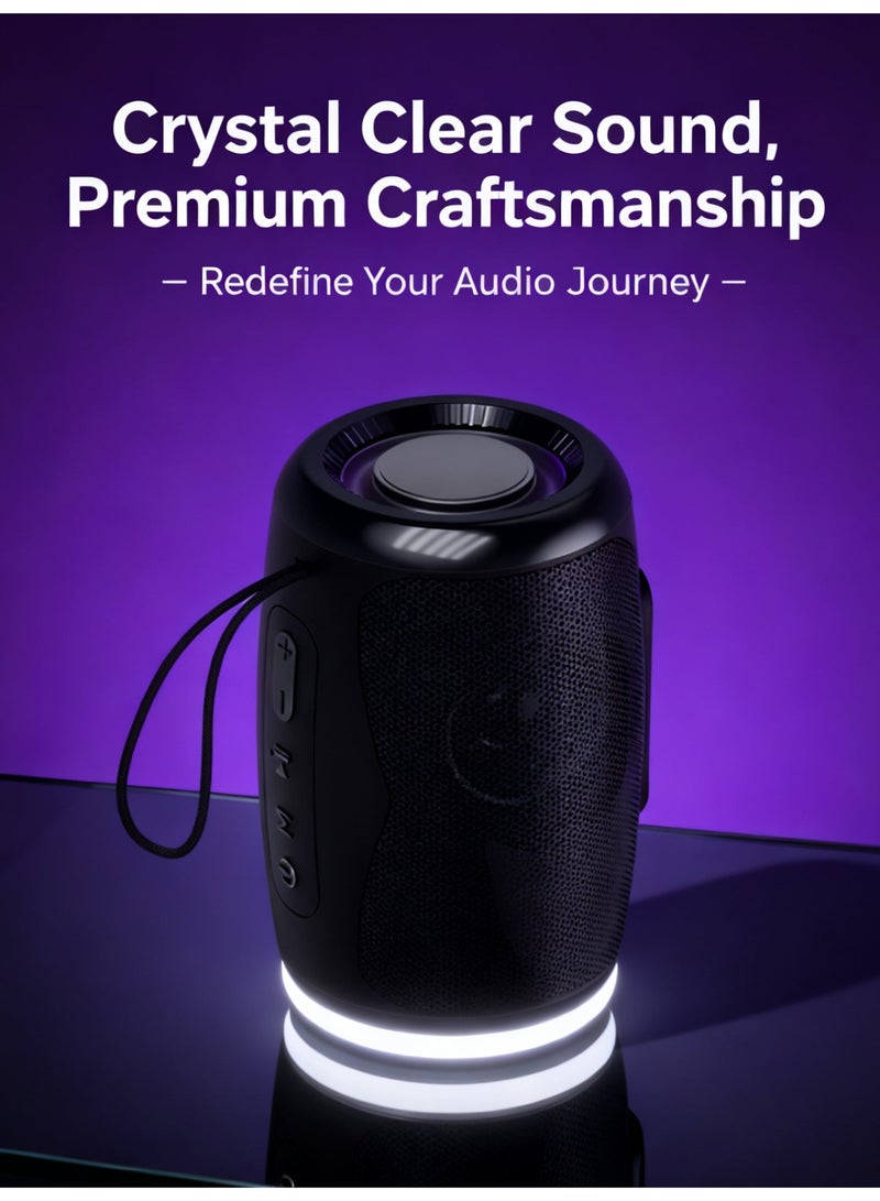 Wireless Bluetooth 5.3 Speaker TSN-1, 2000mAh, 10 Day Standby, Powerful 52mm Driver, Compact Design - Image 1