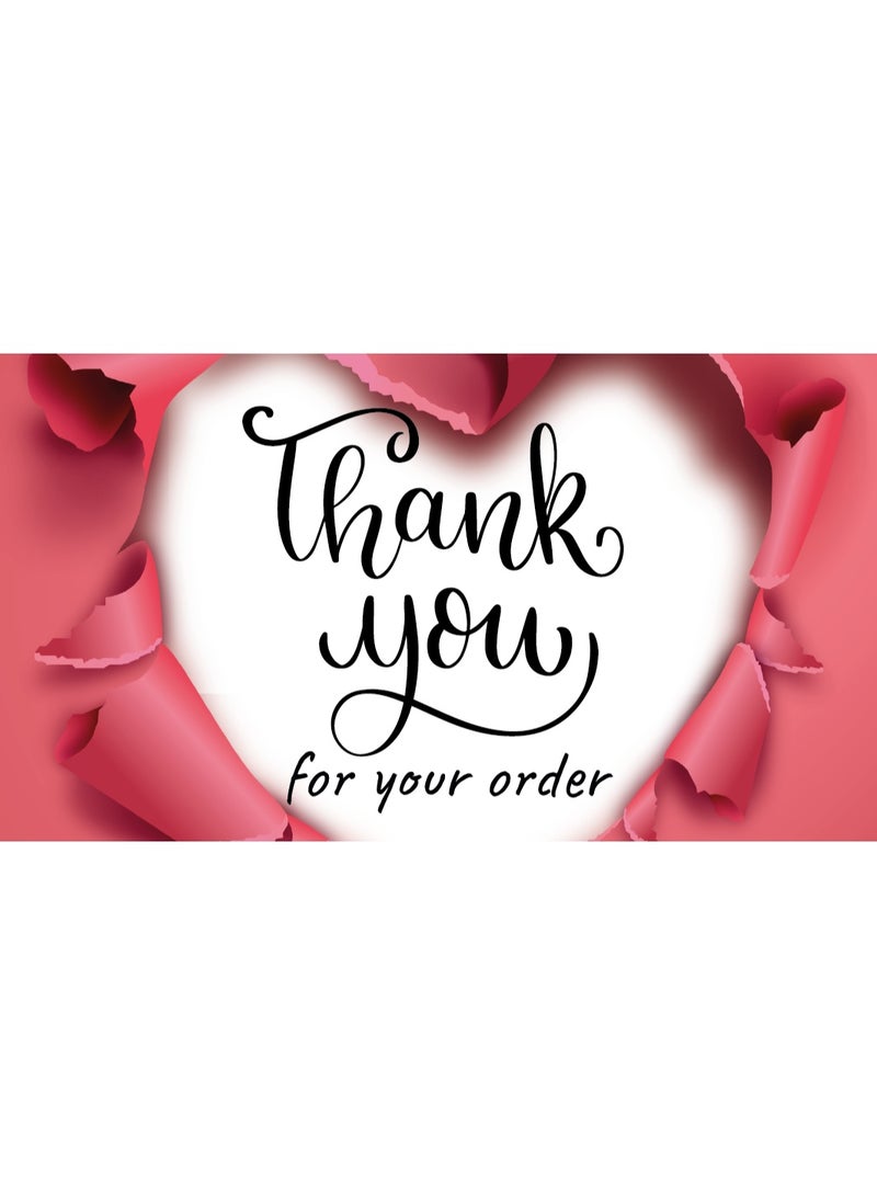 طقم كروت شكر فاخرة – 100 كارت ممتاز – مقاس 5×9 سم – جودة طباعة عالية - Image 1