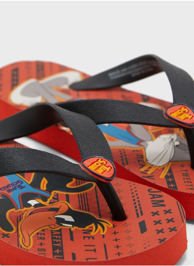 Warner Bros - Kids Looney Tunes Flip Flops - Image 1