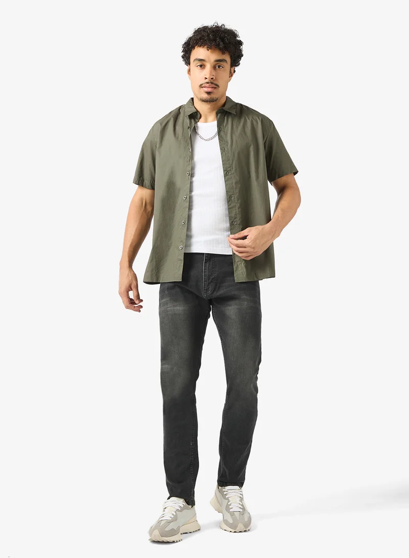 سفنتي فايف جينز بقصة مستقيمة