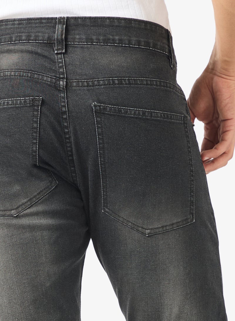 سفنتي فايف جينز بقصة مستقيمة - Image 5