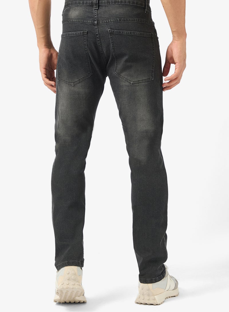 سفنتي فايف جينز بقصة مستقيمة - Image 3