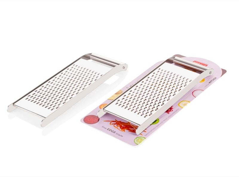 Ritu J-374 Carrot Greater, Stainless Steel Vegetable Slicer, Carrot Grater, Cheese Grater, Ginger Grater, Coconut Grater Chocolate Grater, Garlic Grater Slicer Cutter for Kitchen (Small) - Image 4