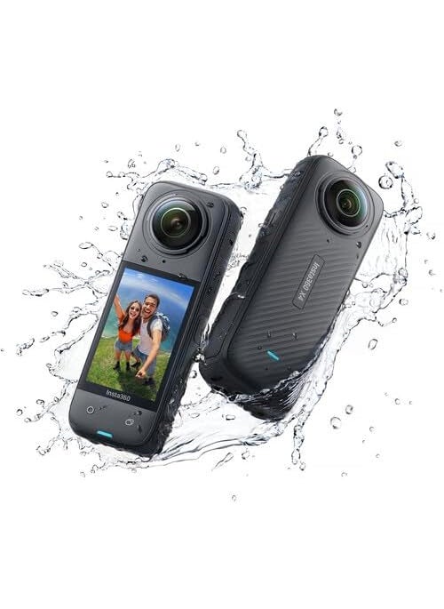 Insta360 Insta360 X4 Waterproof 8K 360 Action Camera with 48MP Sensor 57K 360 Video AI Editing for Content Creators Travel Outdoors  50in1 Accessory Kit  64GB Card  More  - Image 5