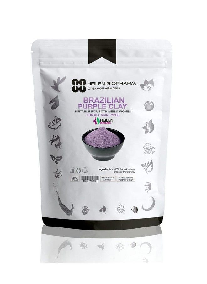 Heilen Biopharm - Brazilian Purple Clay For Skin Texture Improvement 200 G - Image 1