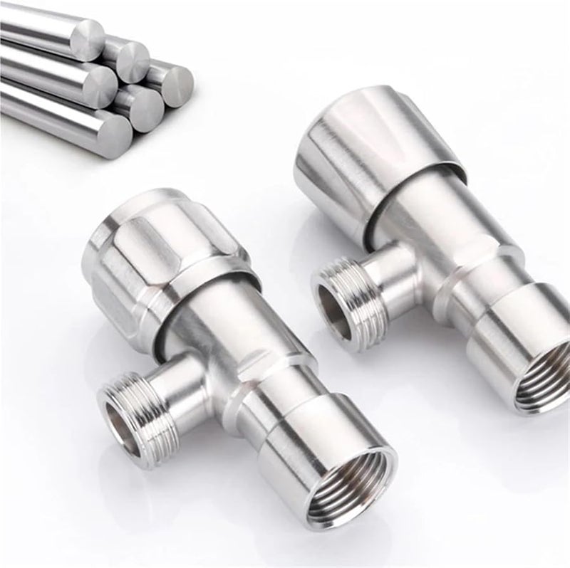 1 قطعة صمام زاوية نحاسي لحنفية المياه، إكسسوارات المطبخ والمرحاض والمغسلة والحمام - Image 4