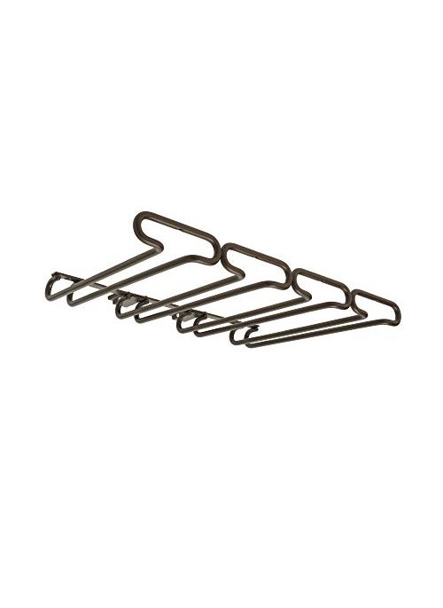 Rev-A-Shelf RevAShelf 11 Quad Under Cabinet Wine Glass Rack Storage Shelf Kitchen Cabinet Organizer Home Bar Stemware Display Holder Oil Bronze 345011ORB 