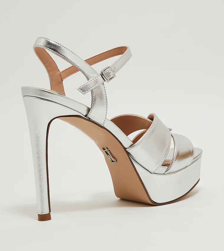 STEVE MADDEN  Steve madden lavisher silver multi women's sandals for Women | Best Price UAE