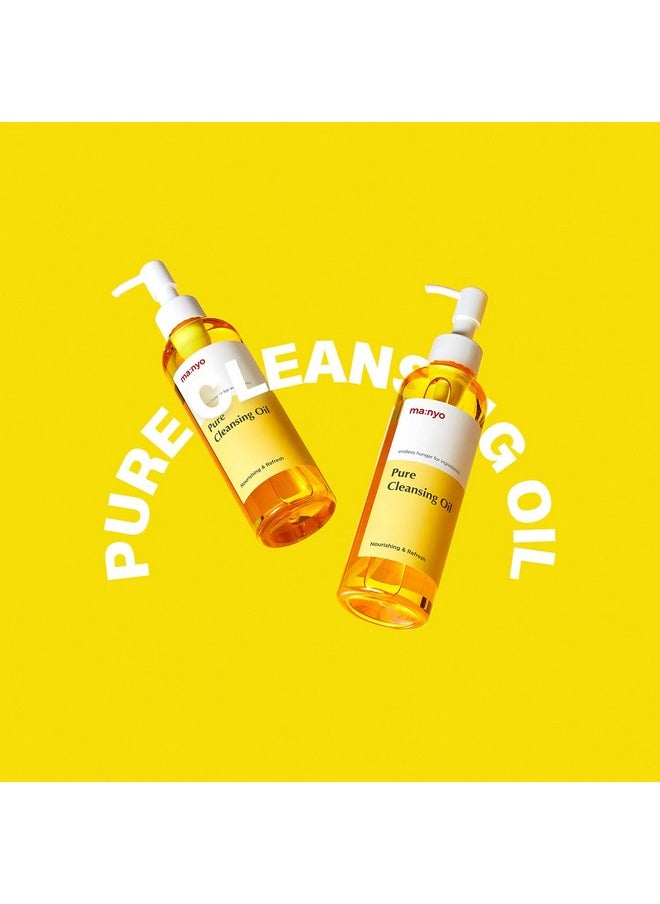MA:NYO - Pure Cleansing Oil Korean Facial Cleanser Blackhead Melting Daily Makeup Removal With Argan Oil For Women Korean Skin Care 6.7 Fl Oz *(2 Pack) - Image 1