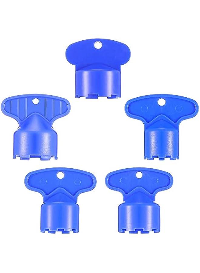 MOXO Universal Faucet Aerator Key Removal Tool with 5 Sizes for Cache Aerators and Filter Screens  Blue - Image 1