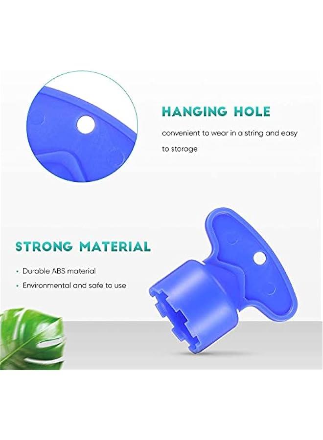 MOXO Universal Faucet Aerator Key Removal Tool with 5 Sizes for Cache Aerators and Filter Screens  Blue - Image 4