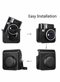 Y&D Camera Case for Mini 40， Instant Protective Compatible with Instax 40 Film (Black)  - Image 5