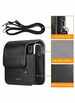 Y&D Camera Case for Mini 40， Instant Protective Compatible with Instax 40 Film (Black)  - Image 2