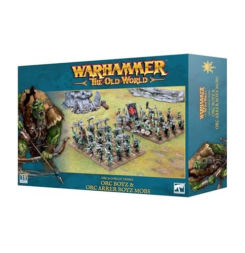 Warhammer Old World ORC Boyz ORC ARRER Boyz Mob 4406 - Image 1