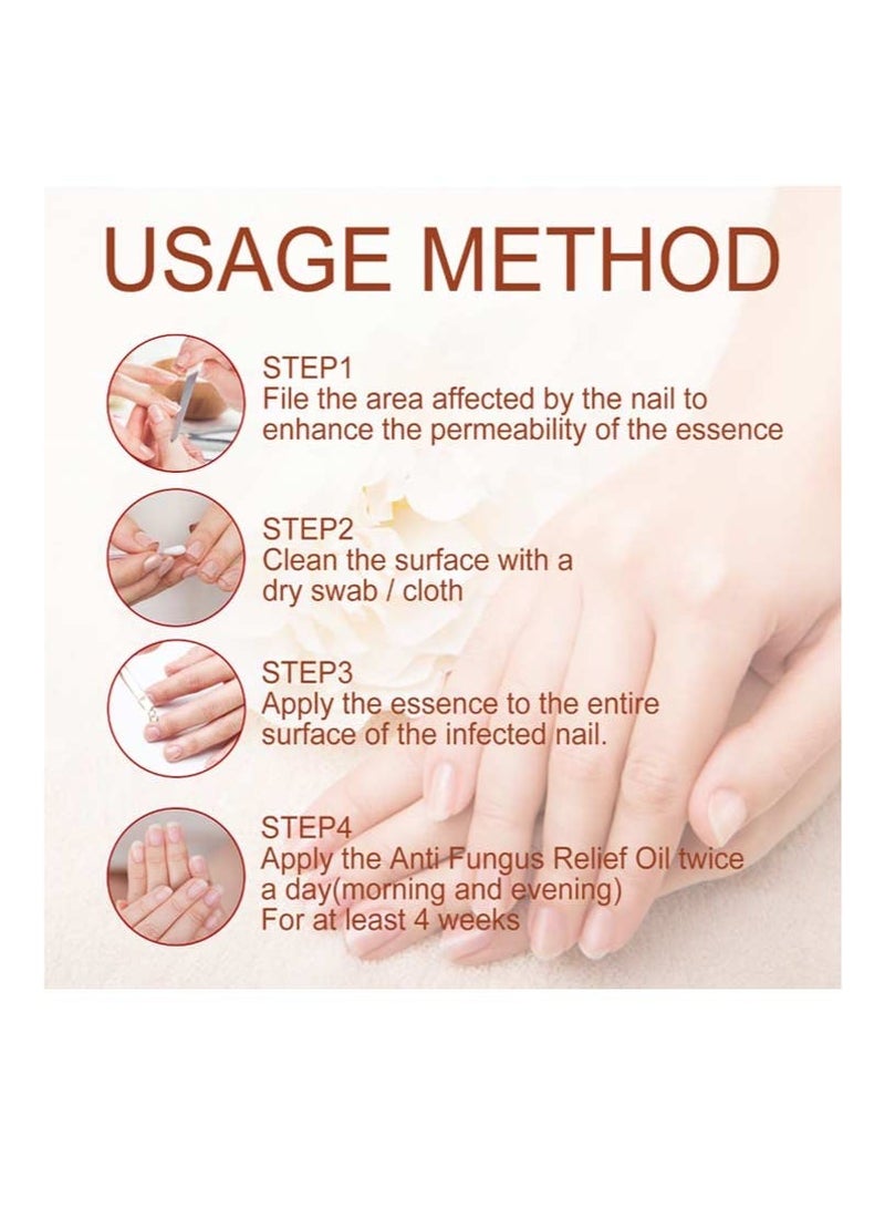 Jaysuing 7DAYS Nails Repairing Serum, Anti-Fungal/Nourishing/Strengthening Formula, Promotes Rapid Nail Growth, Hydrates Nails, Improves Nail Health, Treats Onychomycosis, Prevents Breakage - Image 3