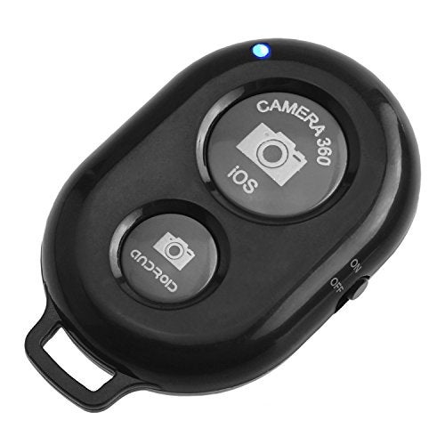 CamKix Wireless Bluetooth Camera Shutter Remote Control Clicker for Smartphones - Create Amazing Photos and Selfies - Compatible with All iOS and Android Devices with Bluetooth/Including Wrist Strap - Image 3
