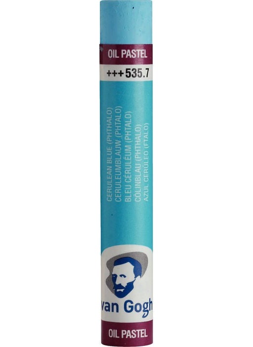 Talens - Van Gogh Oil Pastel Paint 535.7 Cerulean Blue Phthalo - Image 1