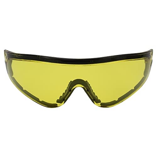 Global Vision PYTHON PADDED WRAP AROUND RIDING & SAFETY GLASSES YELLOW LENS Z87.1 - Image 2