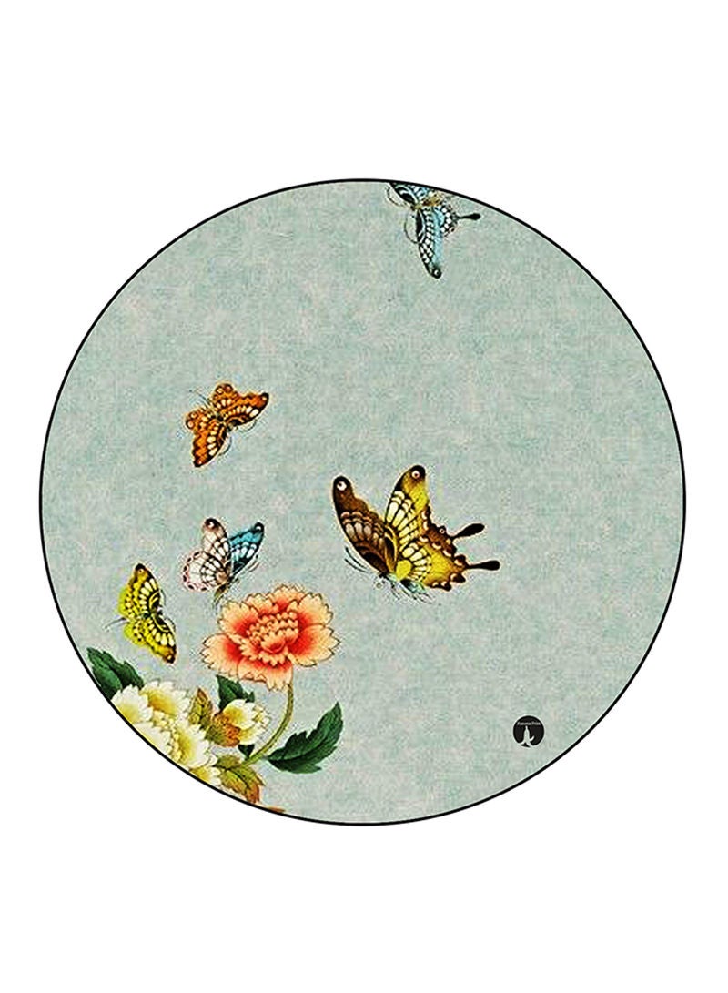 RKN Butterflies Printed Mouse Pad Multicolour