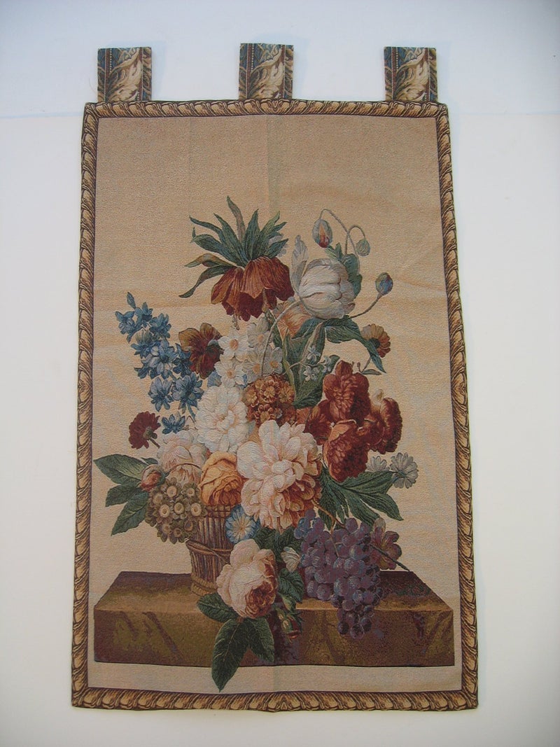 دا دا بييدينغ سجادة حائط منسوجة يدوياً من حصاد الربيع 28 × 43 بوصة