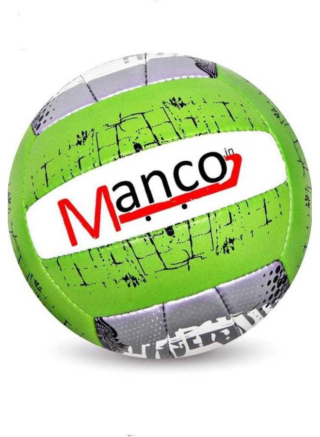 Manco MANCO pu 5000 vollyball Volleyball - Size: 5  (Standard, Pack of 1, White) - Image 1