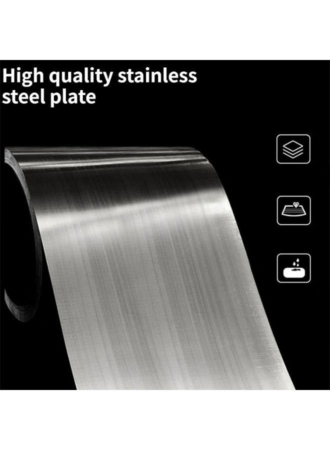 CKIKH Stainless Steel 2-Sided Oil Splash Guard Foldable Kitchen Fry Stove Splatter Screen 30x30cm - Image 5