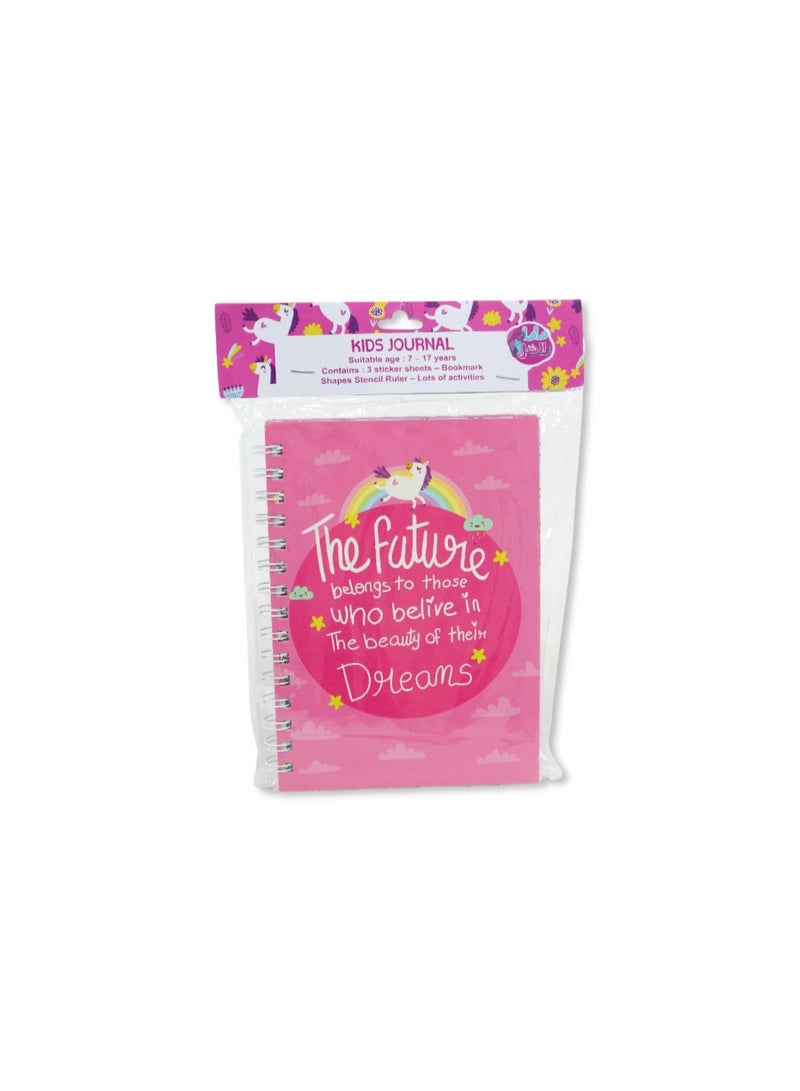 Kids Journal Set – Pink - Image 1