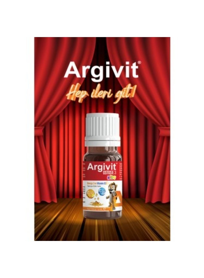 Argivit Ostosse3 Plus: Essential Omega 3, Vitamin D3 & K2 Liquid Drops for Bone Health - Image 2