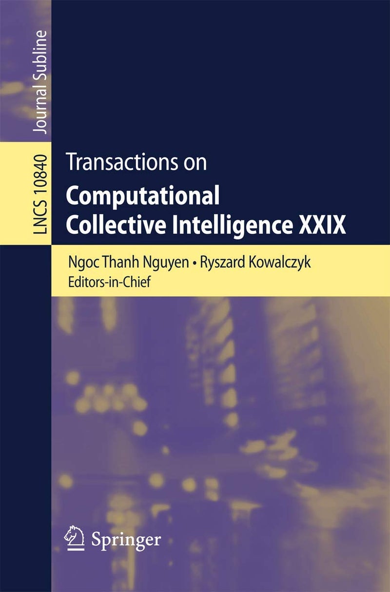 Transactions on Computational Collective Intelligence XXIX 