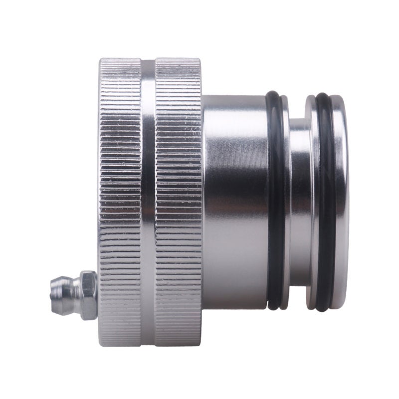 Wheel Bearing Greaser 35mm Silver Premium Aluminum Tool - Double O-Ring Seal Clear Grease View Polaris Replacement Kit for Diy Car Repair Vehicle Maintenance - Image 2