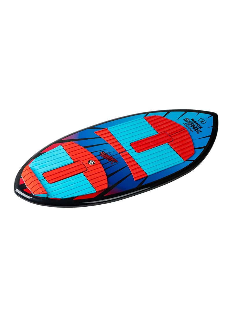 رونيكس RONIX WAKESURF 2026 - Sonic - Skimmer - Blue / Red Fish Eye - Image 4