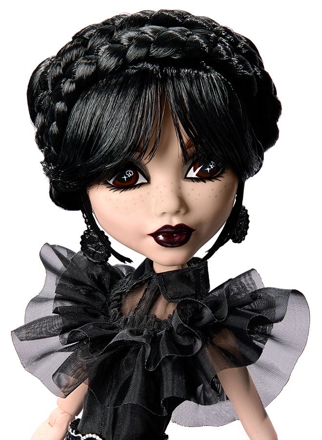 MONSTER HIGH Wednesday Rave'n Dress Wednesday Doll - Image 2