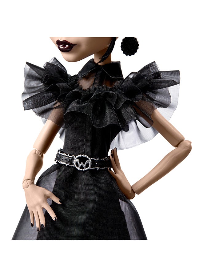 MONSTER HIGH Wednesday Rave'n Dress Wednesday Doll - Image 3