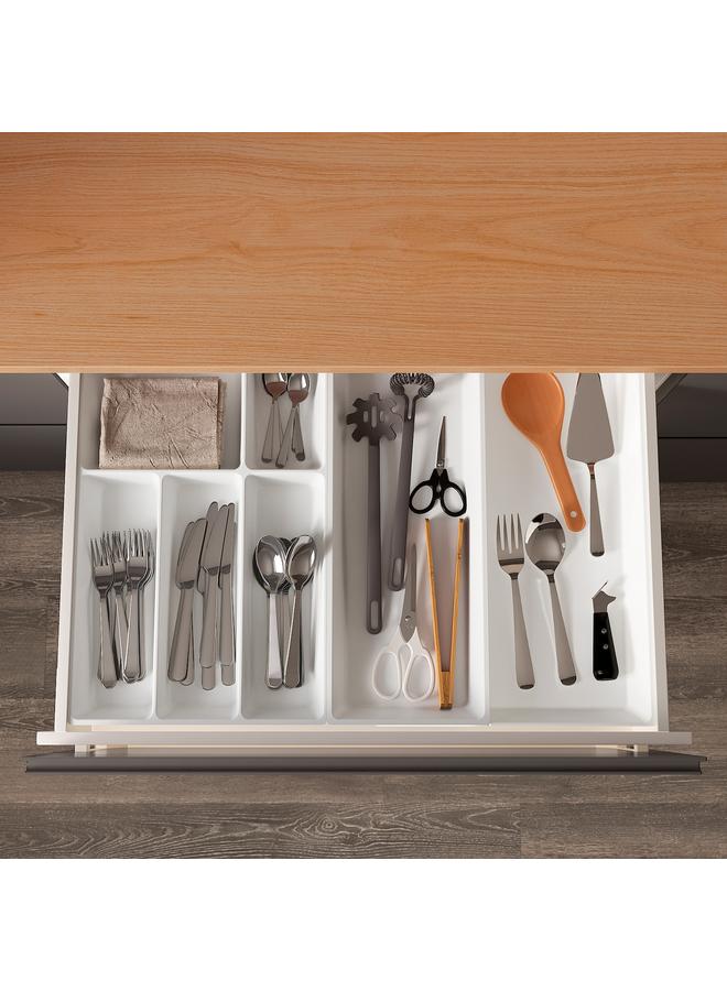 Zaboon Cutlery tray, white, 32x50 cm - Image 4