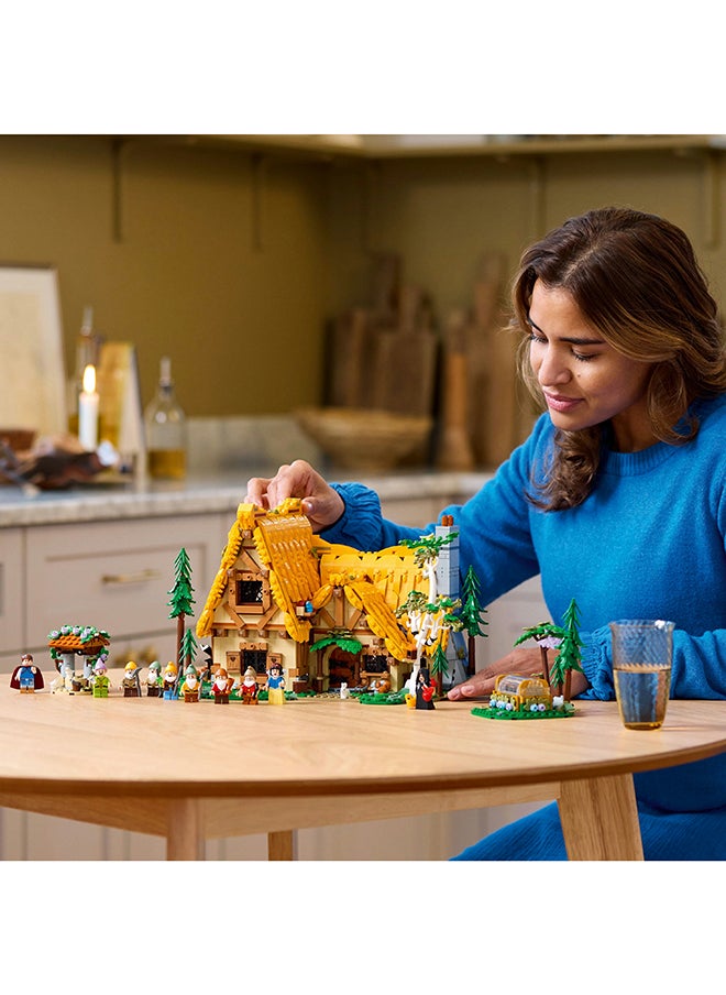 LEGO ǀ Disney 43242 Snow White and the Seven Dwarfs’ Cottage Building Kit for Adults with 10 Minifigures, Display Construction Set Gift for Fans of the Classic Film  - Image 5