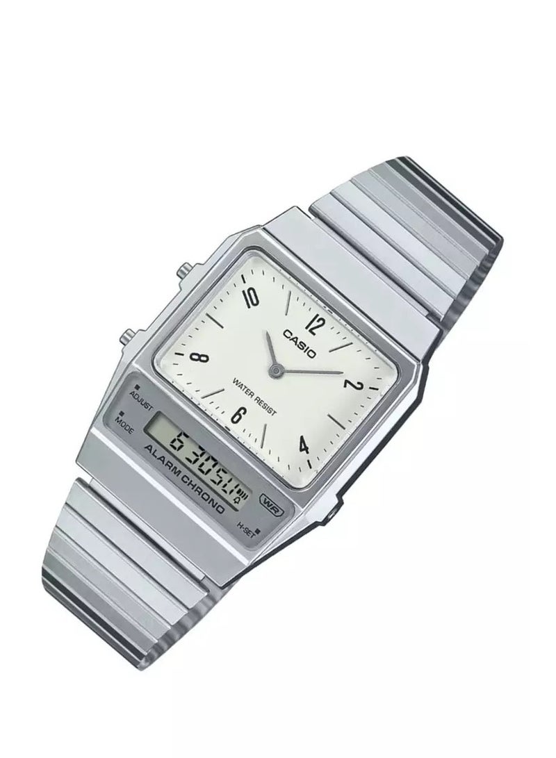 CASIO Unisex Watch Analog-Digital Vintage - AQ-800E-7A2DF - Image 2