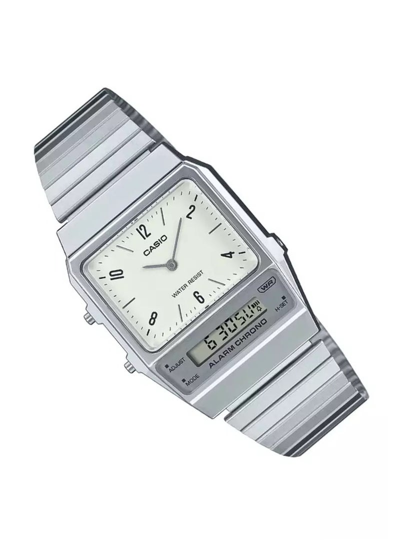 CASIO Unisex Watch Analog-Digital Vintage - AQ-800E-7A2DF - Image 3