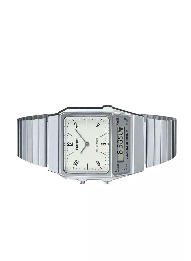 CASIO Unisex Watch Analog-Digital Vintage - AQ-800E-7A2DF - Image 4