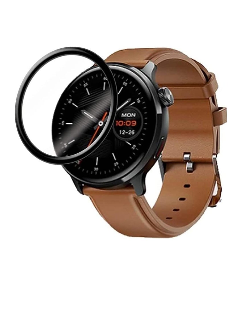ماركة غير محددة Screen Protector For Huawei Watch GT5 Pro 46mm, 3D Curved Soft Edge Protective Film [Bubble Free] [ Shatterproof] [High Sensitive] (Not Glass) Screen For GT 5 Pro 46mm  - Image 2