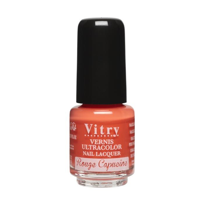 Vitry Nail Varnish Roug Capucine 4 ml