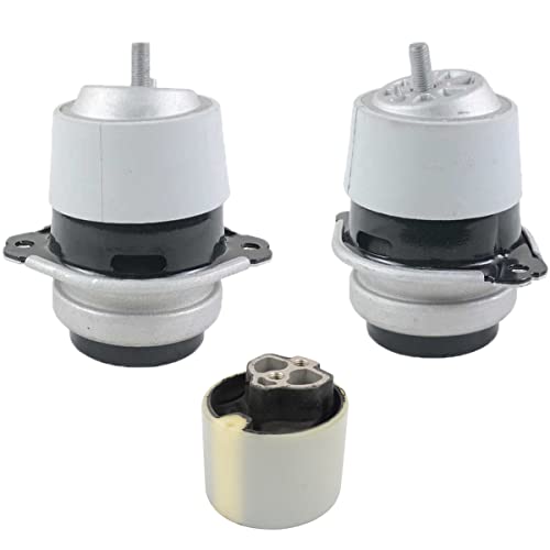 Koomaha Engine Motor Transmission Mount Set Replacement for Audi Q7 VW Touareg 3.0 TDI 3.6L Part# 7L8199131A, 7L0399249B - Image 1