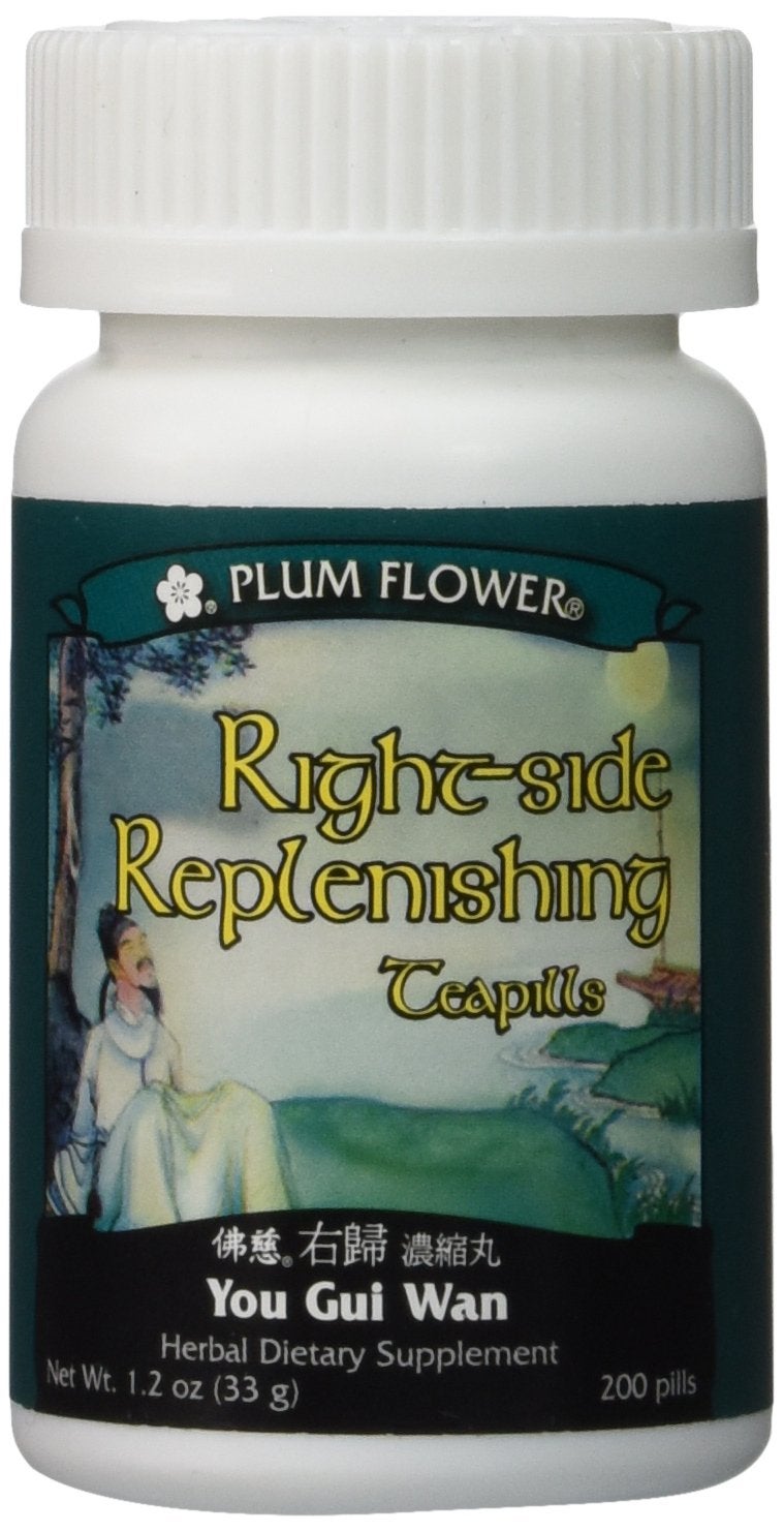 Right Side Replenishing Teapills You Gui Wan 200 ct Plum Flower