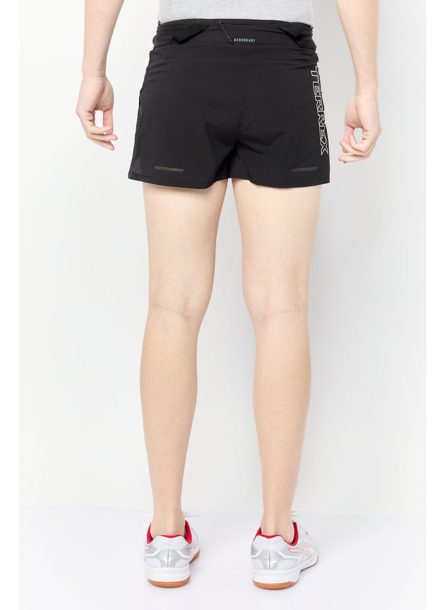 Adidas Men Sportswear Fit Training Short, Black  - Image 2