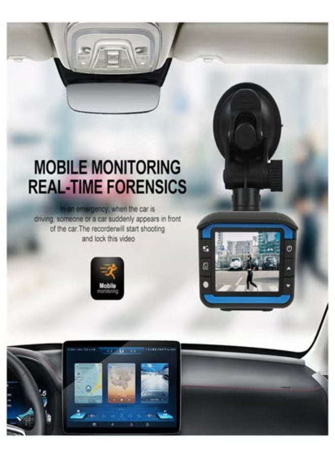 Multi-function Car Camera, Speedometer, HD Car Driving Recorder, 2.0 Inch (Black) - Image 3