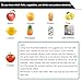 EUDAX Fruit Battery Science Experiment Kit with Electronic Clock and RGB LED for DIY Home Teaching Equipment School Science Project Education Subject - Image 2