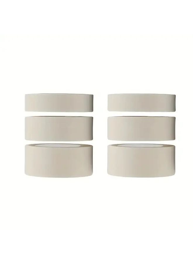 6 قطع شريط ورقي قابل للإزالة لإطارات لوحات الرسم المائية، لصق متوسط - Image 1