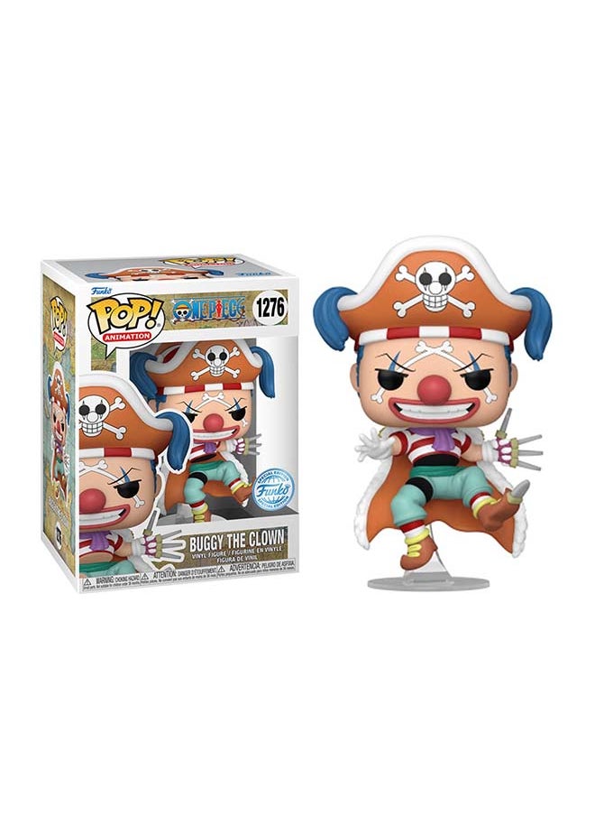 Funko - Pop Animation: One Piece Buggy the Clown Exc - Image 1