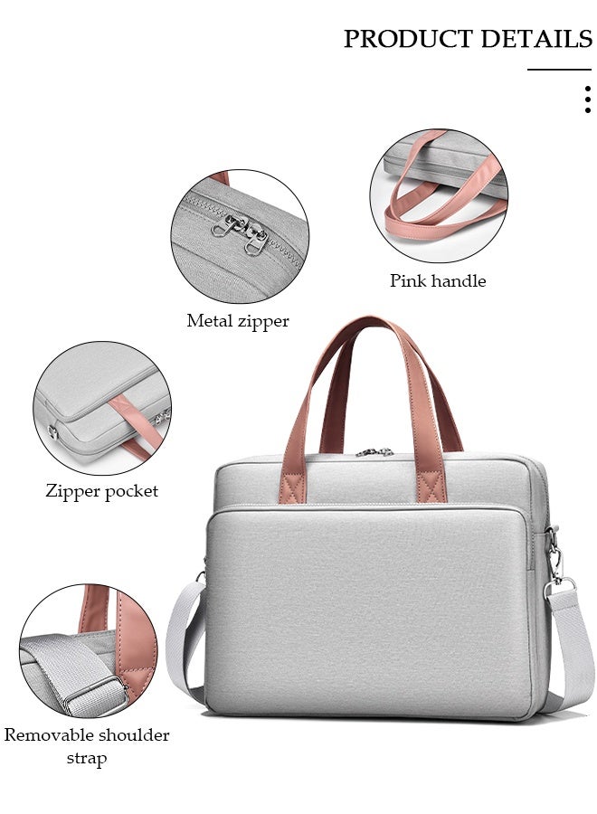 DUNISO 15.6 Inch Laptop Bag Lightweight Computer Bag Travel Business Briefcase Water Resistance Shoulder Messenger Bag Crossbody Bag for Men and Women Work Office - Image 4