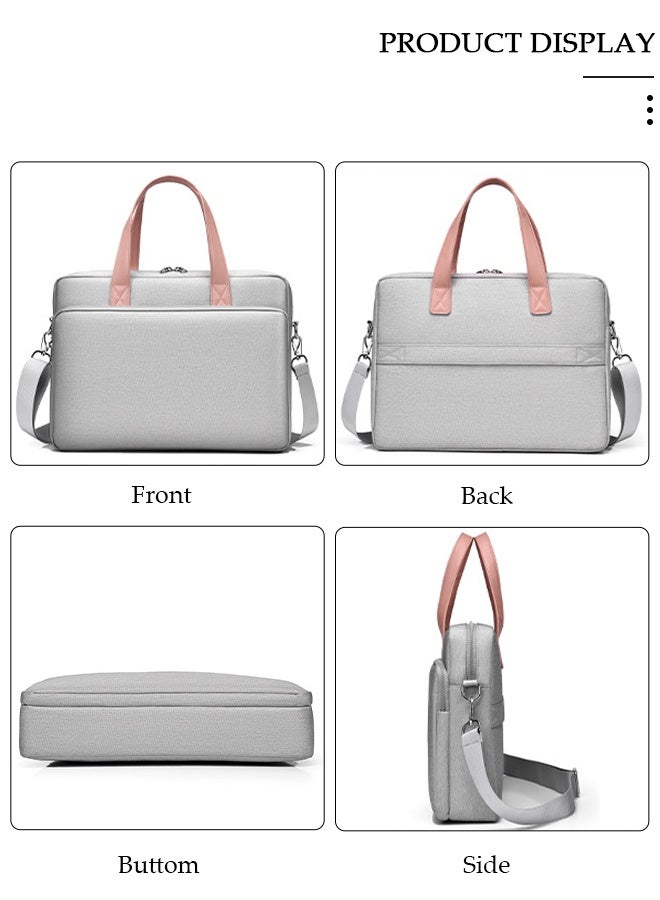 DUNISO 15.6 Inch Laptop Bag Lightweight Computer Bag Travel Business Briefcase Water Resistance Shoulder Messenger Bag Crossbody Bag for Men and Women Work Office - Image 5
